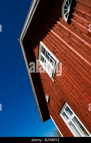 Rote Hütte Stockfoto
