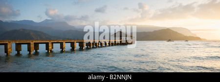 Hanalei Bay Kaua ' i Hawaii USA Stockfoto