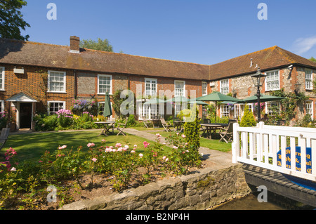 Mühlbach-Hotel und Restaurant Bosham West Sussex UK Stockfoto