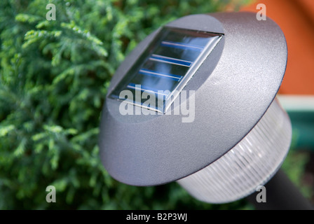 Solar betriebene Lampe Stockfoto