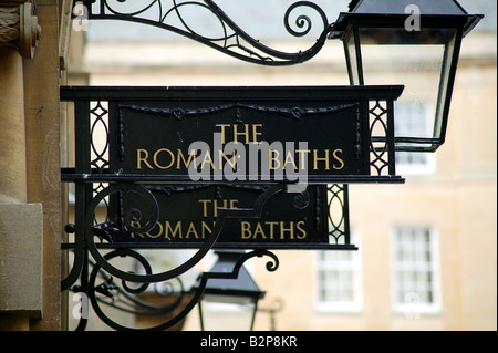 Die römischen Bäder, Bad, Avon, England, Vereinigtes Königreich Stockfoto