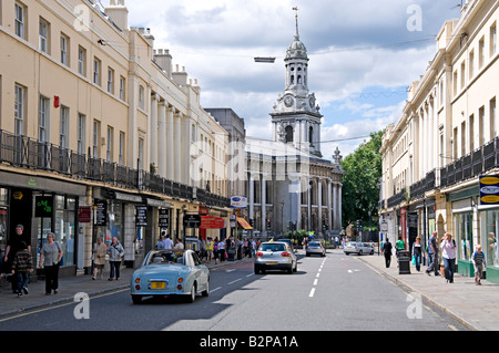 Greenwich Stadtmitte und St Alfege Church London Stockfoto