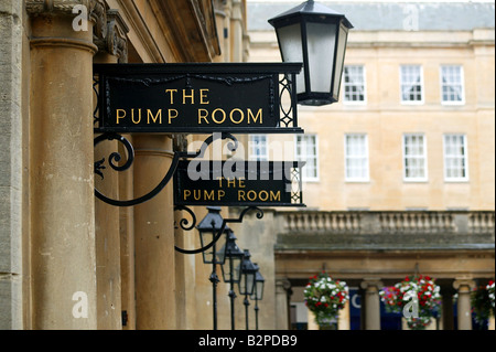 Die Pumpe Zimmer, Bad, Avon, England, Vereinigtes Königreich Stockfoto
