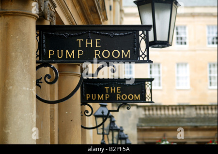 Die Pumpe Zimmer, Bad, Avon, England, Vereinigtes Königreich Stockfoto