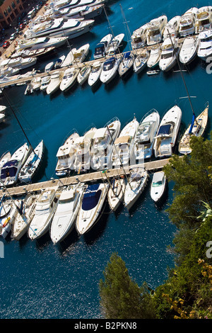 MONACO, MONTE-CARLO. Fontvieille - Luxushotels Bay in Monte Carlo im Fürstentum Monaco in Europa. Stockfoto