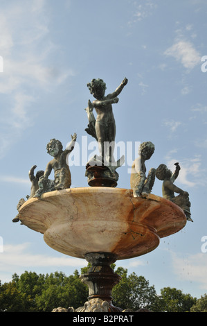 Wasser-Brunnen Harriet Lake, Minnesota. Stockfoto