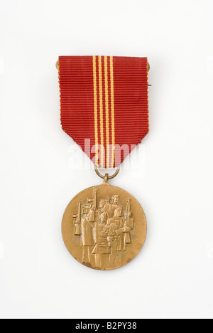 Commendation-Medaille Stockfoto