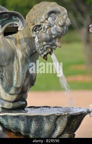 Wasser-Brunnen Harriet Lake, Minnesota. Stockfoto