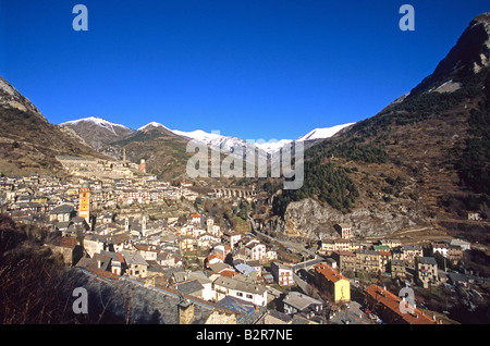 Kleinen Dorf Tende Roya Tal Alpes-Maritimes 06 Nationalpark Mercantour Frankreich Paca Europa Stockfoto