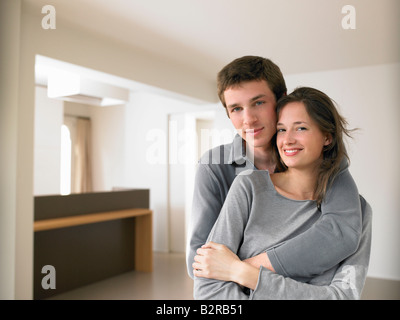 Paar, Lächeln, Porträt Stockfoto