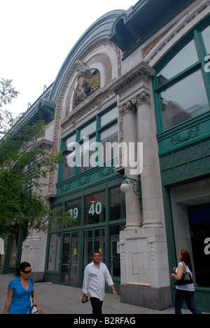 Die ehemalige Audubon Ballroom am Broadway und West 165. Street in New York Stockfoto