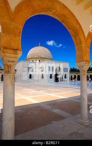 Habib Bourguiba Mausoleum in Monastir, Tunesien Stockfoto