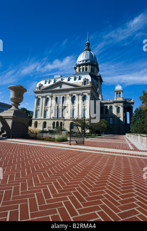 Kapitol von Illinois in Springfield Stockfoto