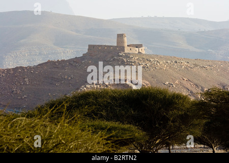 Bukha Fort auf der Halbinsel Musandam im Oman Stockfoto