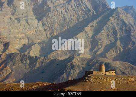 Bukha Fort auf der Halbinsel Musandam im Oman Stockfoto