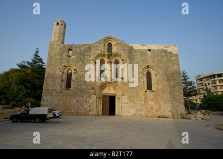 Unsere Lady Kreuzfahrerkathedrale in Tartous Syrien Stockfoto