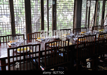 Die Quelle-Restaurant am Houhai Bereich in Peking. 7. August 2008 Stockfoto