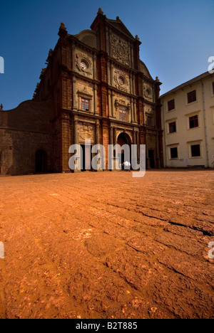 Basilica von Bom Jesus, Old Goa, Goa, Indien, Subkontinent, Asien Stockfoto