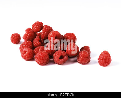Fresh raspberries, close-up Stockfoto