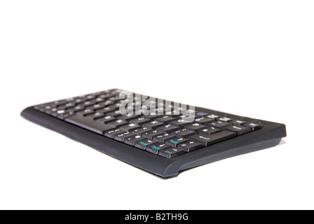Eine kompakte Mini-Computer Tastatur isoliertes Objekt Stockfoto