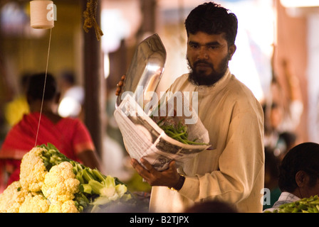 Markt Panaji, Goa, Indien, Subkontinent, Asien Stockfoto