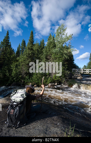 Aufgenommen am Parc National des Grands Jardins Stockfoto