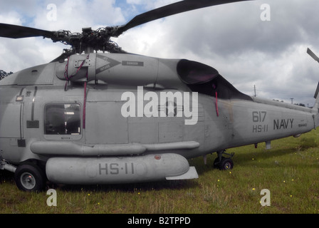 U S Navy HS 11 Drachentöter Hubschrauber von Sikorsky Hubschrauber fair Gainesville Florida gemacht Stockfoto