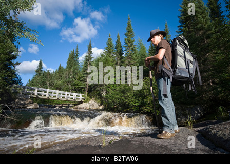 Aufgenommen am Parc National des Grands Jardins Stockfoto