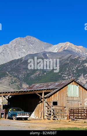 Borah Peak auch bekannt als Mount Borah ist der höchste Berg in Idaho Stockfoto