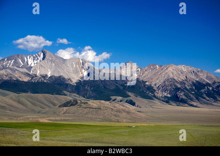 Borah Peak auch bekannt als Mount Borah ist der höchste Berg in Idaho Stockfoto