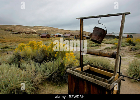 US-BODIE Geisterstadt Bodie eine ehemalige Silvermine Stadt Foto GERRIT DE HEUS Stockfoto