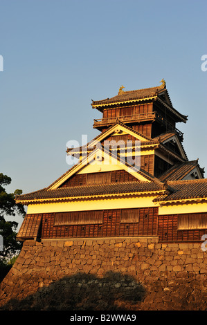 Burg Kumamoto, Kumamoto, Kumamoto-Präfektur, Kyushu, Japan Stockfoto