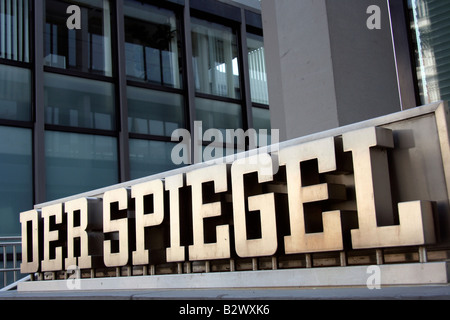 Melden Sie der Spiegel, Hamburg, Deutschland Stockfoto