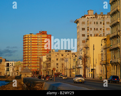 Havanna Vieja, Altstadt, Malecon Stockfoto