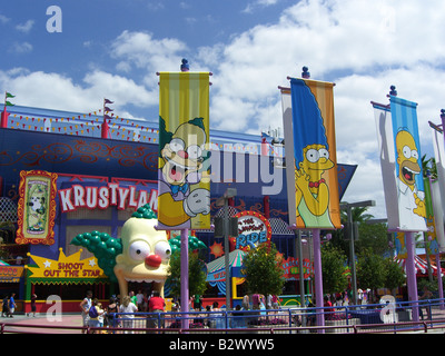 Universal-Krusty-Land Stockfoto