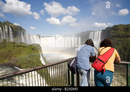 Parque Nacional Do Iguacu-Brasilien Stockfoto