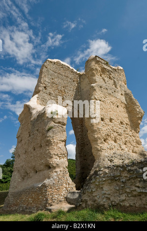 "La Tour" / Gallo-römischen Theater bleibt - Vieux Poitiers, Vienne, Frankreich. Stockfoto