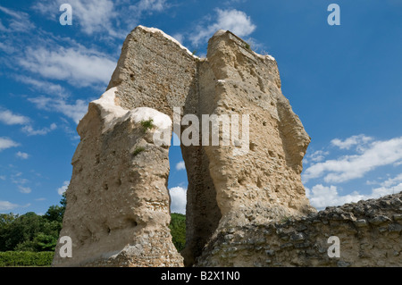 "La Tour" / Gallo-römischen Theater bleibt - Vieux Poitiers, Vienne, Frankreich. Stockfoto