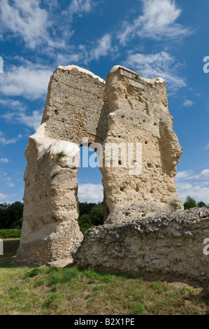 "La Tour" / Gallo-römischen Theater bleibt - Vieux Poitiers, Vienne, Frankreich. Stockfoto