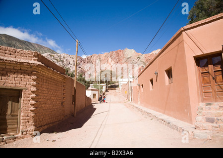 Purmamarca, Berg der sieben Farben, Provinz Jujuy Stockfoto