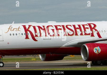 Airbus A330-300 Fly Kingfisher Airlines Farnborough Air Show 2008 Stockfoto