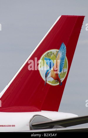 Airbus A330-300 Fly Kingfisher Airlines Farnborough Air Show 2008 Stockfoto