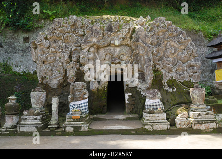 ELEFANTENHÖHLE Goa Gajah, Bali, Indonesien, Asien Stockfoto