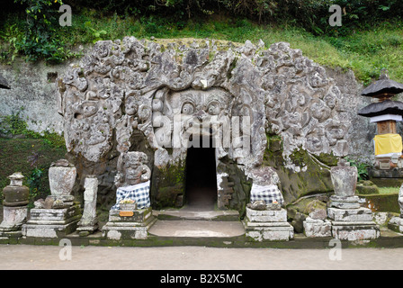 ELEFANTENHÖHLE Goa Gajah, Bali, Indonesien, Asien Stockfoto