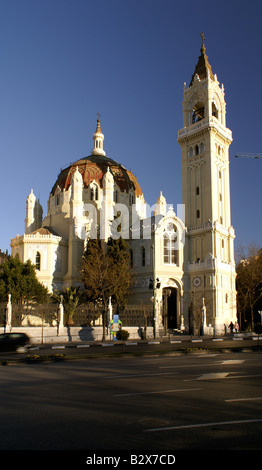 Iglesia de San Manuel y San Benito (st. Benedikt), Madrid, Spanien Stockfoto