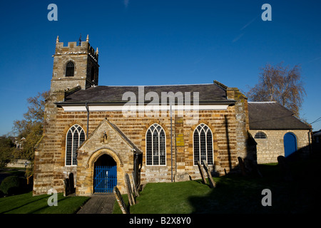 St. Margaret Pfarrkirche, Denton Northamptonshire, England, UK Stockfoto