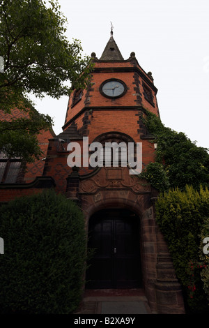 Social Club, Port Sunlight, Modelldorf, Wirral, Merseyside, Großbritannien Stockfoto