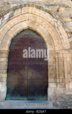 Byzantinische Tor der Chiesa di San Franceso di Assisi Stockfoto