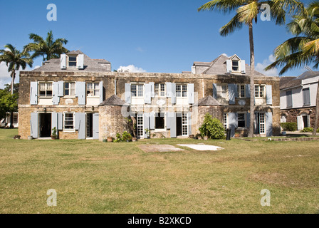 Kupfer und Holz Shop, Nelsons Dockyard, English Harbour, Antigua Stockfoto