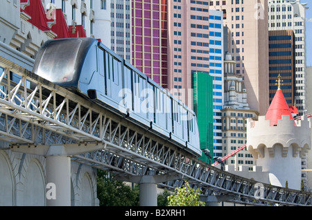 Las Vegas monorail Stockfoto